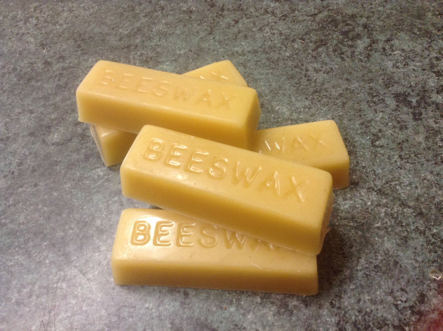 A Block of Natural Beeswax