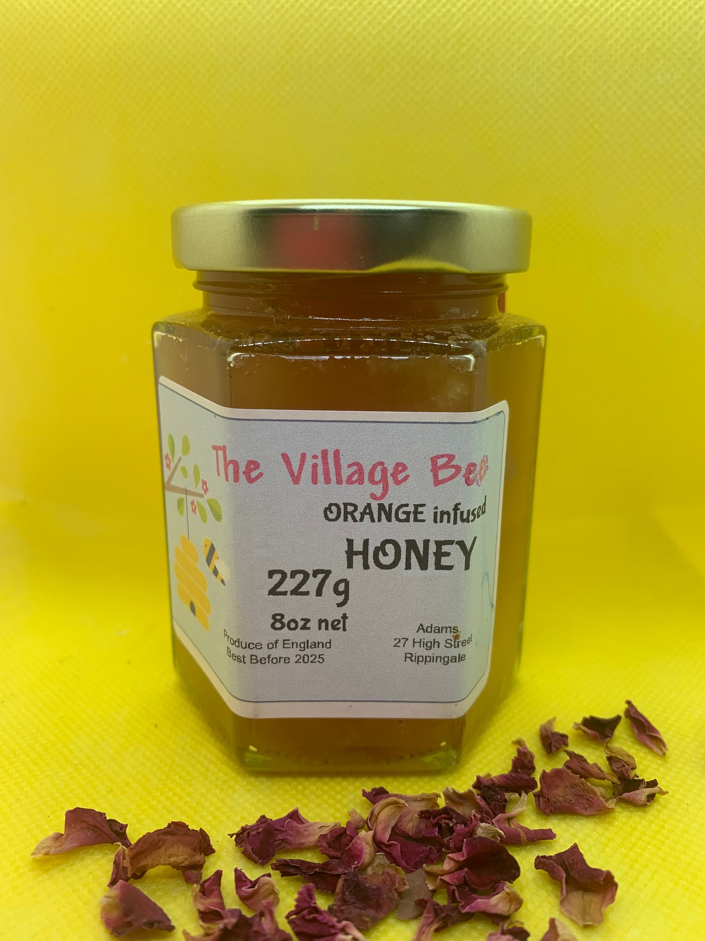 Infused Orange Lincolnshire Honey