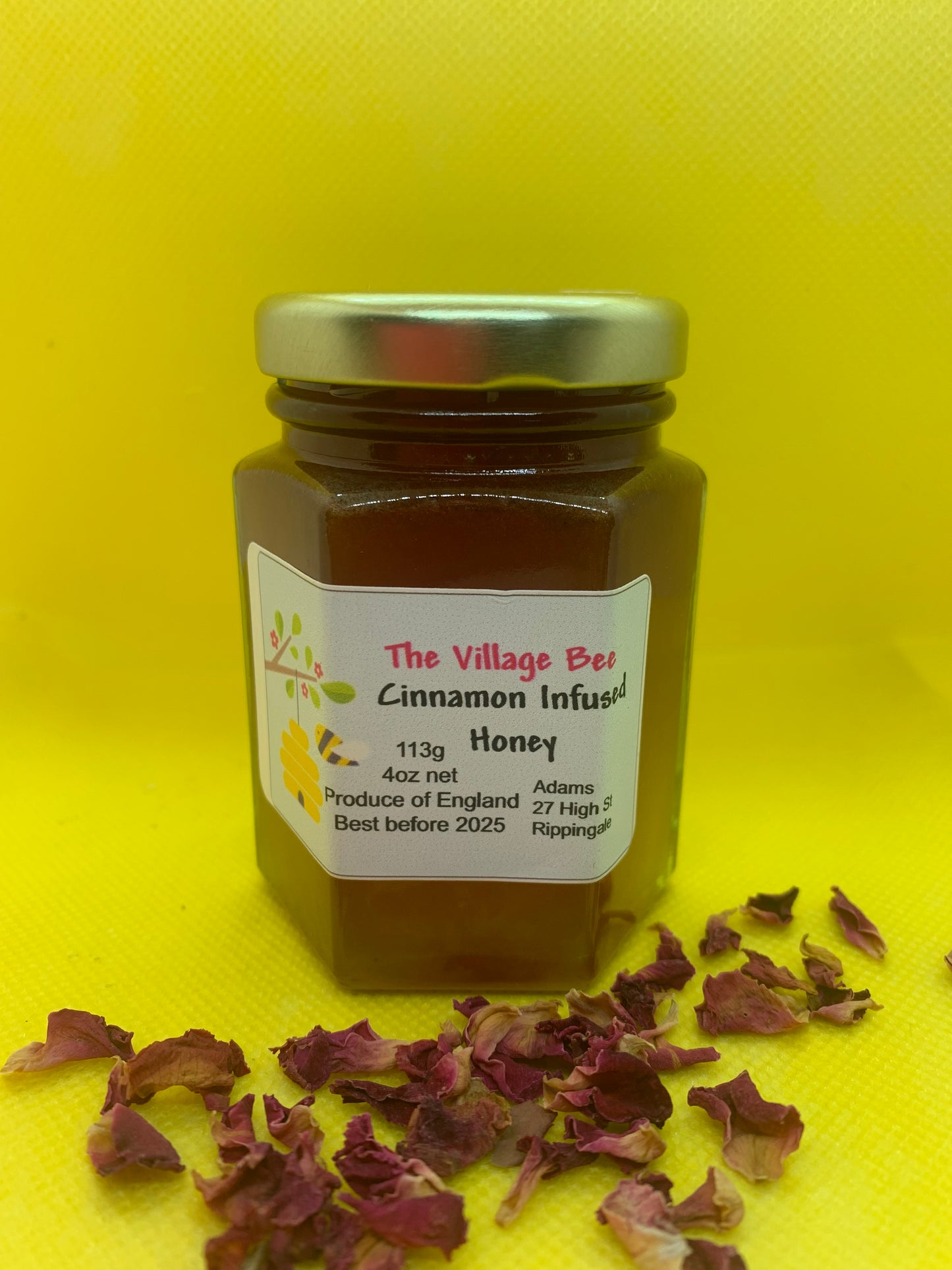 Infused Cinnamon Lincolnshire Honey