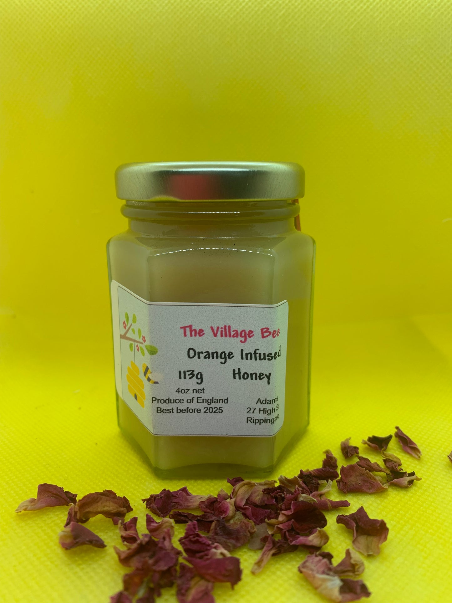 Infused Orange Lincolnshire Honey